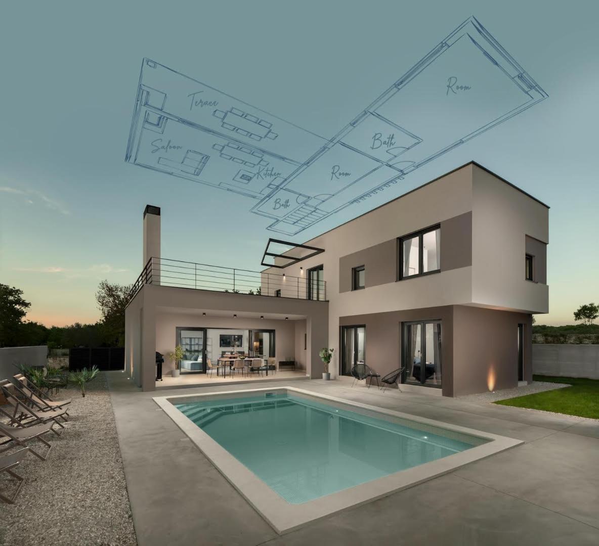 Villa 45 ボドニャン エクステリア 写真